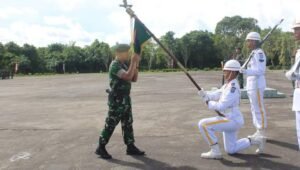 Batalyon Infanteri Raider Khusus 644/Wls Sambut Warga Baru