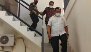Bupati Maryoto Jalani Pemeriksaan KPK di Ruang Satreskrim Polres Tulungagung