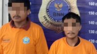 Dua Pria Diduga Terlibat Jaringan Narkoba Diringkus BNNK Tapsel