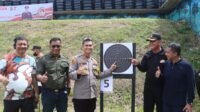 Berlangsung Meriah, Polres Tapsel Gelar Kejuaraan Menembak Gembira