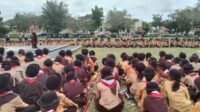 Ribuan Anggota Pramuka Ogan Ilir Latgab Perdana