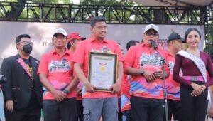 Pemko Medan Berhasil Pecahkan Rekor MURI Peserta Senam Kolabarasi Terbanyak