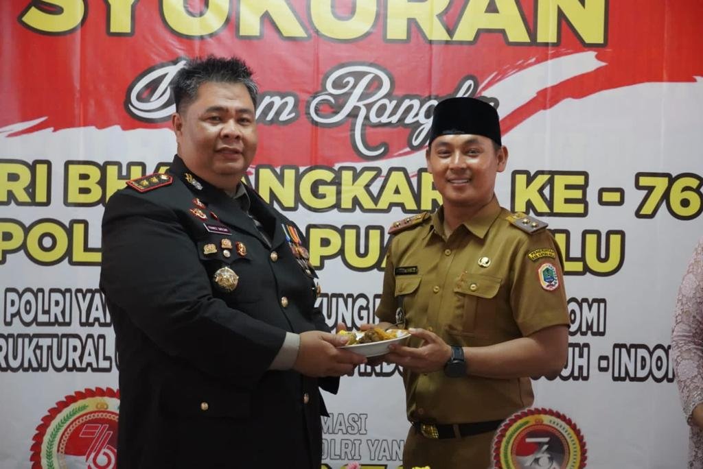 HUT Bhayangkara ke 76, Wabup Wahyudi Hidayat Apresiasi Polres Kapuas Hulu