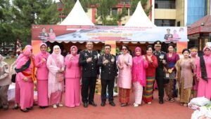Hari Bhayangkara 76, Polda Sumatera Utara Gelar Bazzar UMKM
