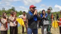 Persiapan HUT Pramuka, Wabup Kapuas Hulu Tinjau Lokasi Perkemahan Rembak Laung