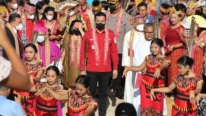 Bupati Kapuas Hulu Resmikan Gereja Santo Fidelis Sigmarigen Paroki Sejiram