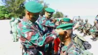 Sematkan Baret dan Brevet Infanteri Yuddha Wastu Pramukha, Ini Kata Wadan Rindam XII/Tpr