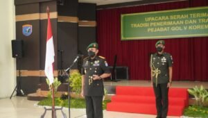 Ini Pesan Danrem 121/Abw kepada Dandim yang Baru di Sertijab
