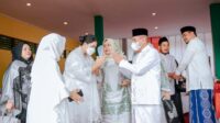 Bobby Nasution dan Gubsu Shalat Idul Adha Bersama di Lapangan Gajah Mada