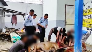 Rutan Prabumulih Kemenkumham Sumsel Gelar Penyembelihan Hewan Qurban Idul Adha 1443 H