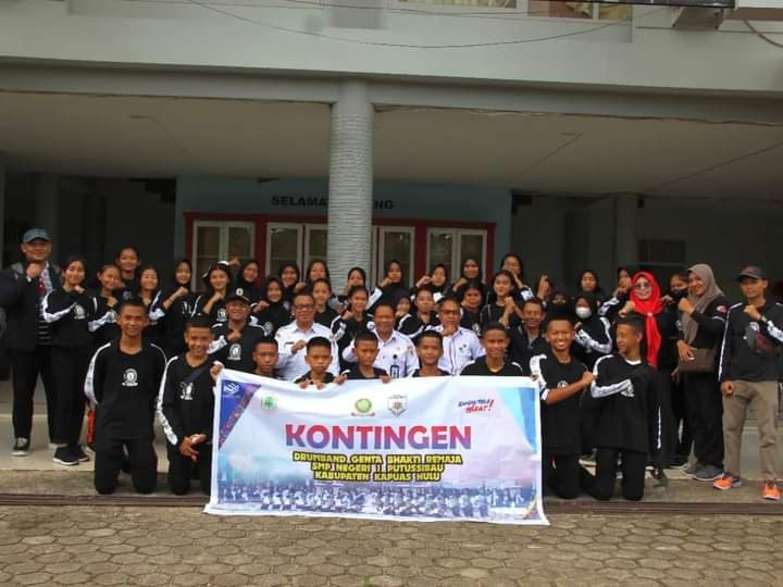 Genta Bhakti Remaja Wakili Kapuas Hulu di Open Drumband Competition se Kalbar