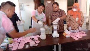 Kejaksaan Negeri Prabumulih Musnahkan Barang Bukti Narkotika