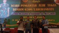 Dandim 0209/Lb Gelar Acara Pengantar Alih Tugas dengan Rekanan Kodim    