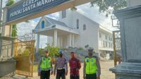 Polresta Mamuju Jamin Keamanan dan Kenyamanan Ibadah Jemaat Gereja