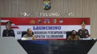 Launching Satgas PPA, Kapolres Tulungagung Berdayakan Bhabinkamtibmas dan Buka Hotline Khusus