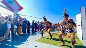 Belajar Kesenian dan Kebudayaan Indonesia, Puluhan Mahasiswa Lebanon Berkunjung ke KRI SIM-367