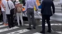 Mantan PM Jepang Shinzo Abe Ditembak Saat Berpidato di Kota Nara