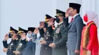 Presiden Jokowi Pimpin Prasetya Perwira Tahun 2022, Lantik 754 Perwira Remaja TNI dan Polri