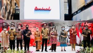 Ditemani Megawati-Puan, Presiden Jokowi Resmikan Gedung Sarinah