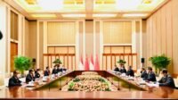 Bertemu Xi Jinping, Presiden Jokowi Bahas Penguatan Kerja Sama Ekonomi hingga Isu Kawasan dan Dunia