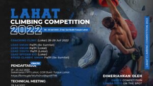 Pemanasan Menjelang Porprov, FPTI Lahat Gelar Kejuaraan Panjat Tebing