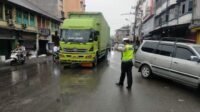 Ini yang Dilakukan Unit Lantas Polsekta Kota Pinang Antisipasi Kemacatan
