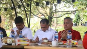 Jalin Silaturahmi, Bupati Labuhanbatu ‘Ngopi’ bersama Waketum HIPPMI