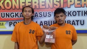 Grebek Narkoba di Jalan Baru Rantauprapat, Polres Labuhanbatu Amankan Dua Orang