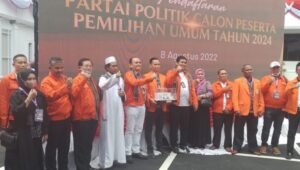 Partai Republiku Indonesia Resmi Mendaftar ke KPU, Ramses: Optimis Lolos Sebagai Partai Peserta Pemilu 2024