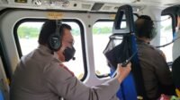 Kapolda Sumut Pantau TKP Kebakaran Hutan dari Udara