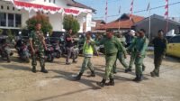 Ikut Lomba, Linmas Palumbonsari Latihan PBB