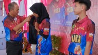 Lepas Atlet POPDA, Pj Bupati Apriyadi Yakin Bisa Juara
