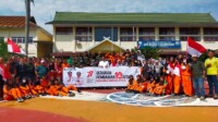 Usai Berikan Bendera, Bupati Batanghari Lakukan Iring-iringan Menuju Rumdis