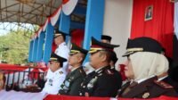 Kapolres Lahat Ikuti Detik-Detik Proklamasi Kemerdekaan Republik Indonesia