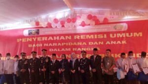 Kemenkumham Berikan Remisi 747 WBP Lapas Tanjung Raja