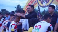Bupati Kapuas Hulu Tutup Turnamen Sepak Bola Angkasa Cap Semitau