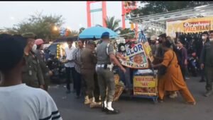 Bentrok Pedagang dengan Pol PP, ini Kata Kapolsek IB I Palembang