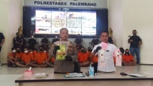 Dua Minggu, Satres Narkoba Polrestabes Palembang Amankan 45 Pemain Narkoba