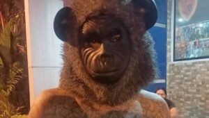 Dial Bobol Counter Hp Gunakan Topeng Monyet