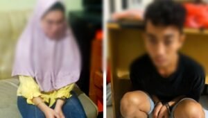 Kepergok Usai ‘Gituan’ Bhayangkari Banyuasin dan Anak Kades Muara Sugihan Dibawa Polisi