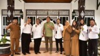 Usai Kunjungi SMPN3, Yaswardi dijamu Makan Siang Bupati Batanghari