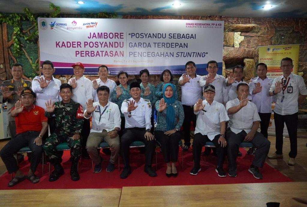 Wabup Kapuas Hulu Hadiri Jambore Kader Posyandu Perbatasan