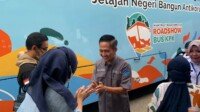 Road Show Bus KPK Tiba di Palembang, Jelajah Negeri Bangun Antikorupsi Edukasi Warga di Kambang Iwak