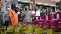 Satreskrim Polres Karawang Ciduk Pengoplos Gas Bersubsidi