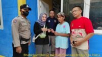 Lurah Palumbonsari bersama Babinsa dan Bhabinkamtibmas Monitoring Pembangunan Rutilahu