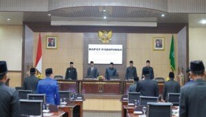 Pj Bupati Muba Apriyadi Sampaikan RAPBD Perubahan TA 2022