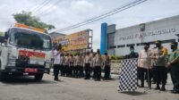Kapolres Tulungagung Berangkatkan 12 Tangki Air Bersih Bantu Warga Tanggunggunung dan Kalidawir