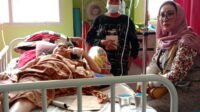 Pasien RSUD Prabumulih Pengidap Kangker Hingga Harus Diamputasi, Rika Novalina Sungudi Berikan Dukungan