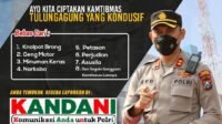 Ciptakan Tulungagung Kondusif, Kapolres AKBP Eko Hartanto Buka Hot Line Khusus