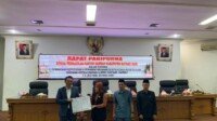 Paripurna, RAPBD TA 2022 Disetujui dan Ditandatangani Bupati MFA